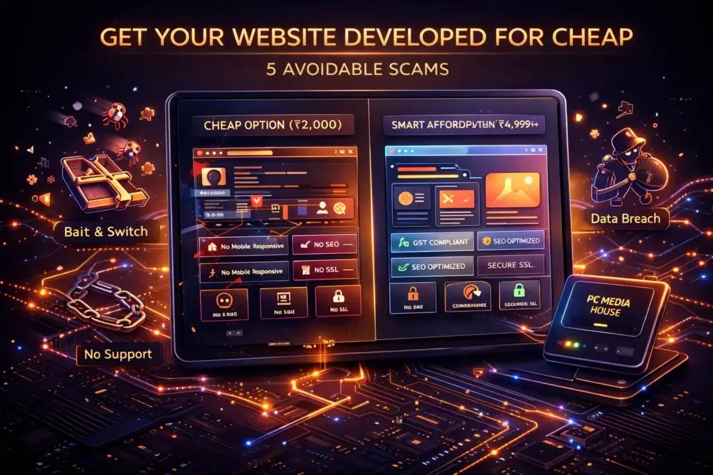 Get Your Website Developed for Cheap